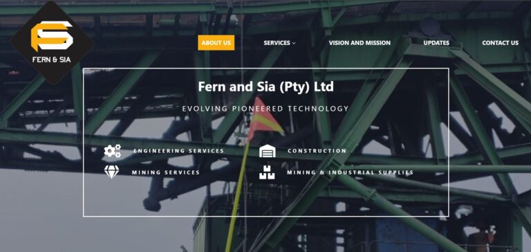 Fern and Sia Website Design Project in Witbank, eMalahleni